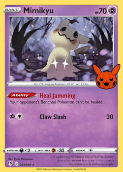 Mimikyu 081/189 (Trick or Trade)