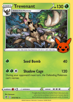 Trevenant 015/192 (Trick or Trade)
