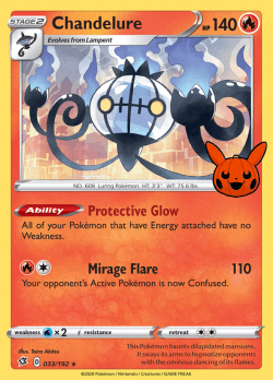 Chandelure 033/192 (Trick or Trade)