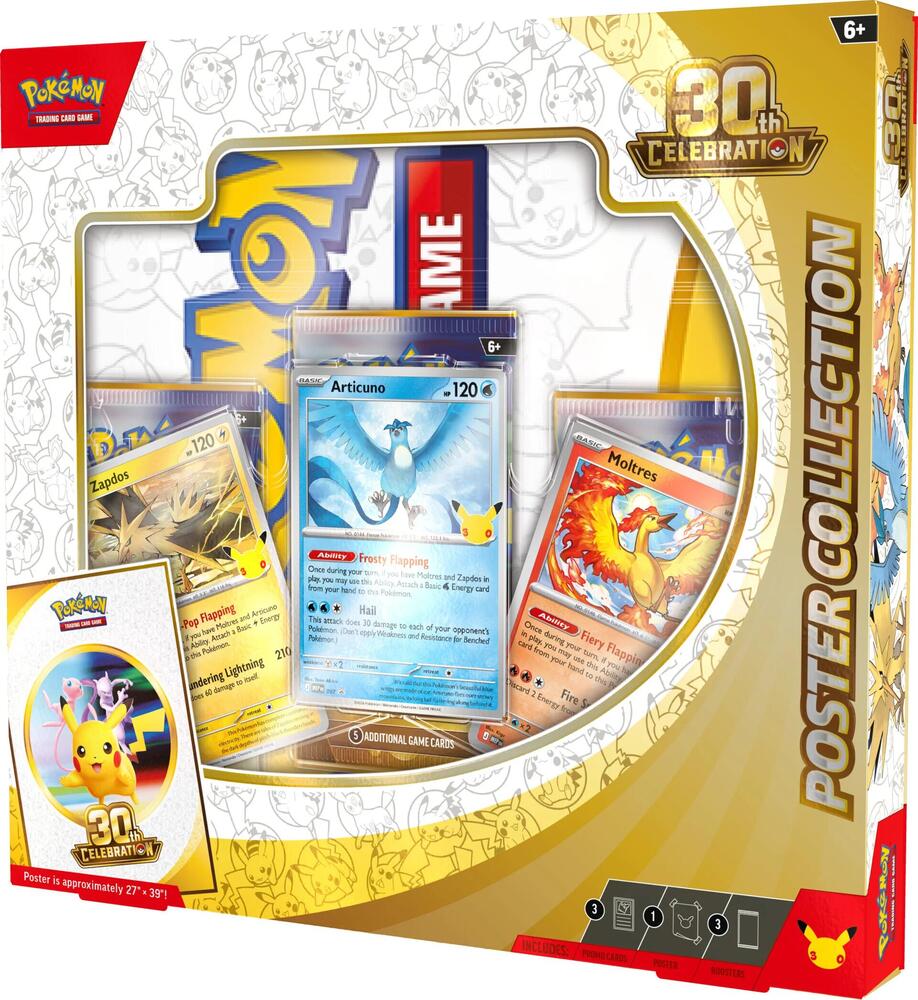 Pokemon TCG: 30th Celebration Poster Collection