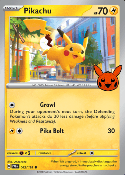 Pikachu 062/193 (Trick or Trade)