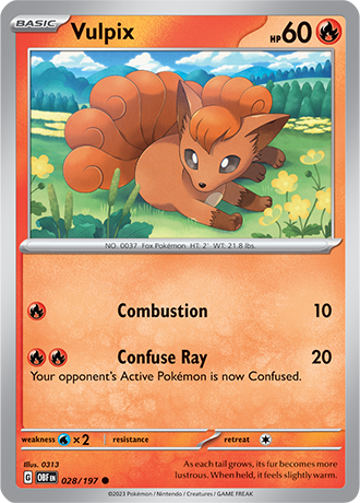 Vulpix 028/197