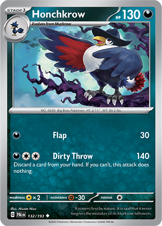 Honchkrow 132/193