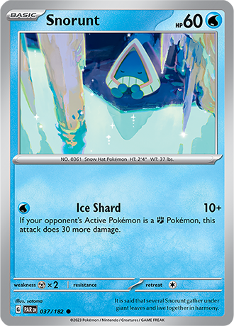 Snorunt 037/182