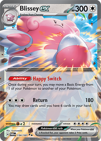 Blissey ex 134/167