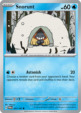 Snorunt 051/167