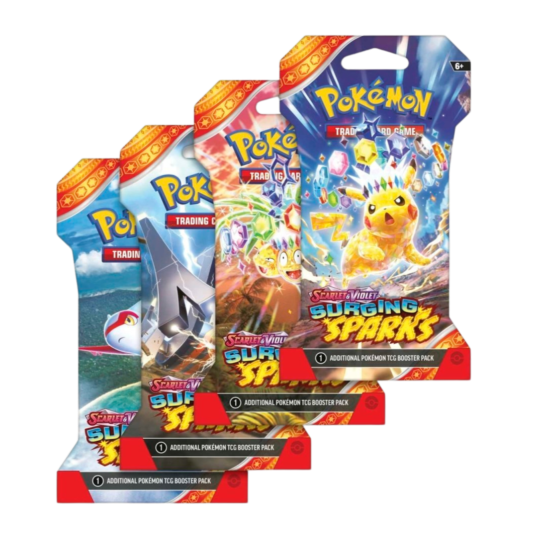 Surging Sparks Sleeved Booster Pack