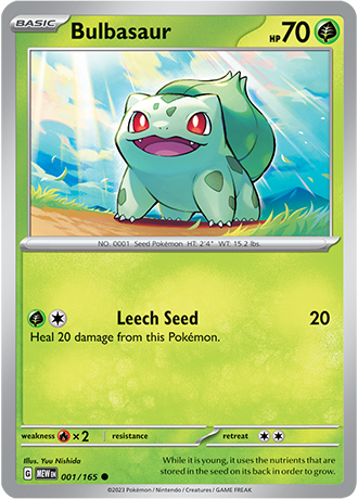 Bulbasaur 001/165