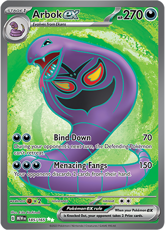 Arbok ex 185/165