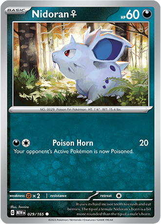 Nidoran 029/165