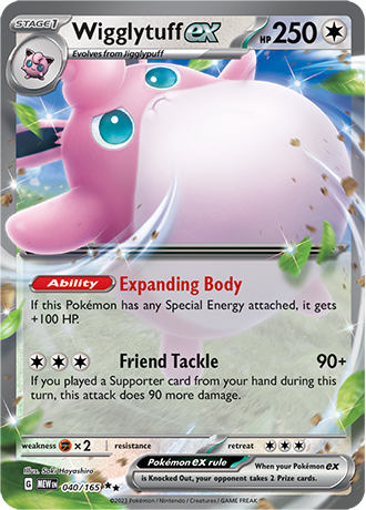 Wigglytuff ex 040/165