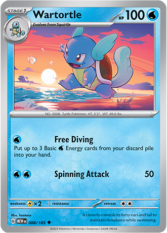 Wartortle 008/165