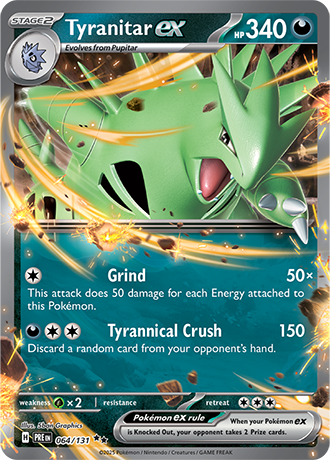 Tyranitar ex 064/131