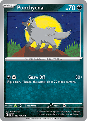 Poochyena 105/162