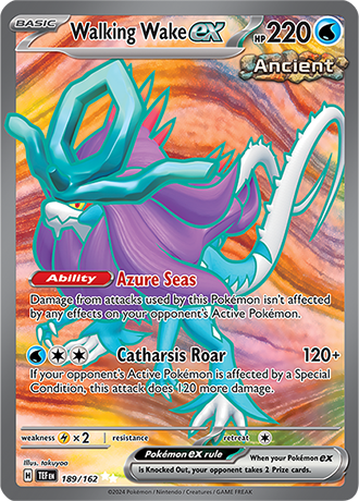 Walking Wake ex 189/162