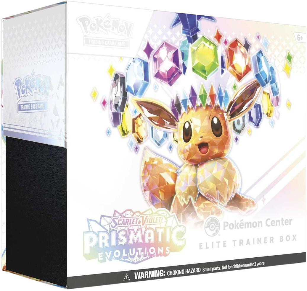 Prismatic Evolutions Pokemon Center Elite Trainer Box (Exclusive)