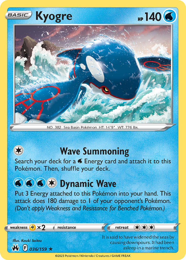 Kyogre 036/159