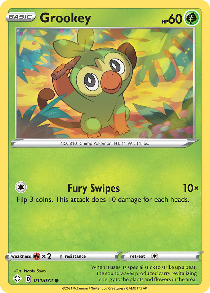 Grookey 011/072