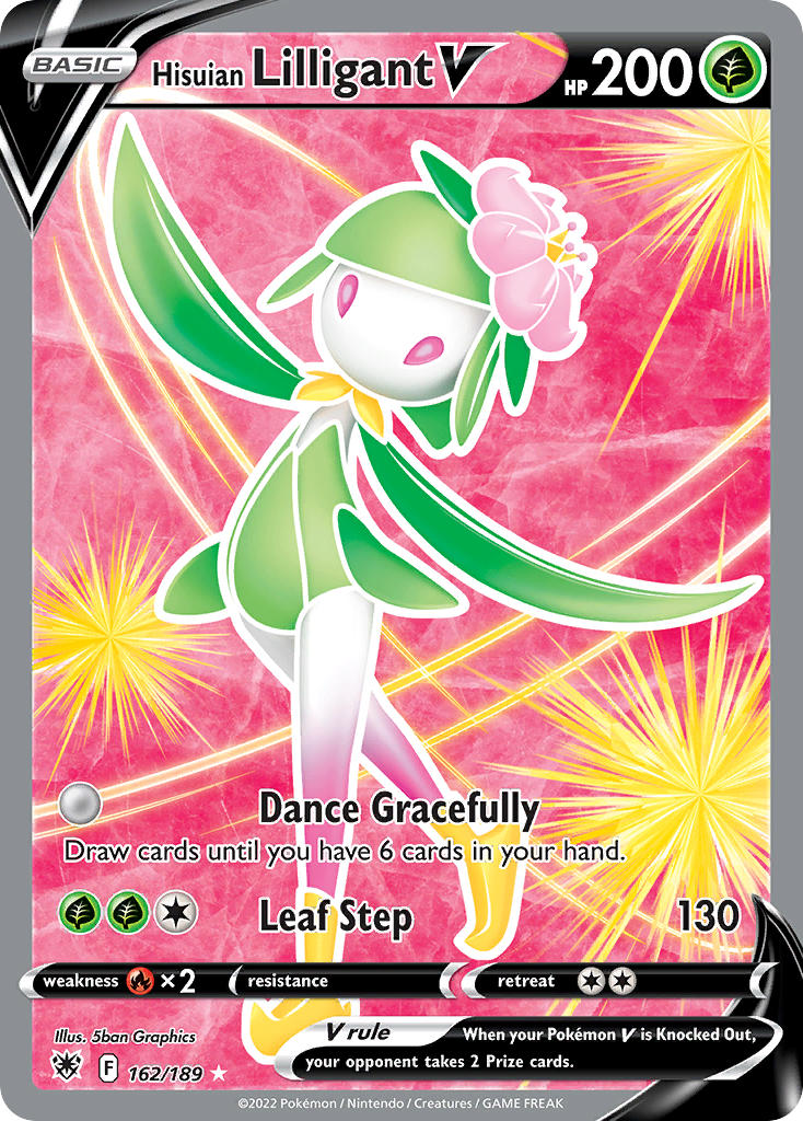 Hisuian Lilligant V 162/189