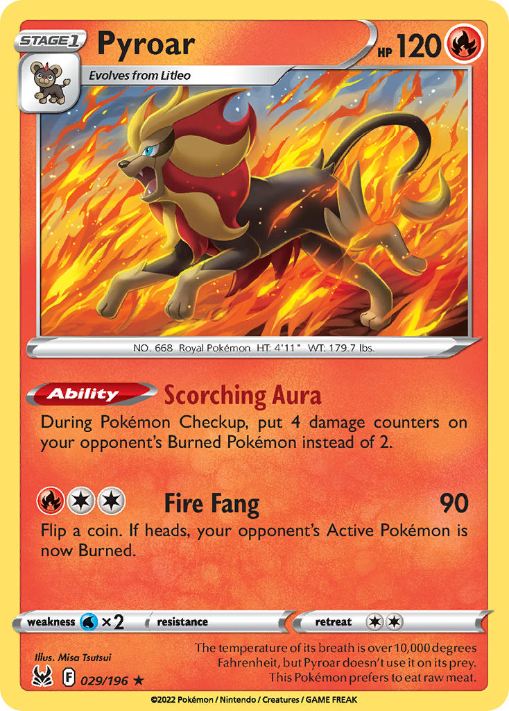Pyroar 029/196