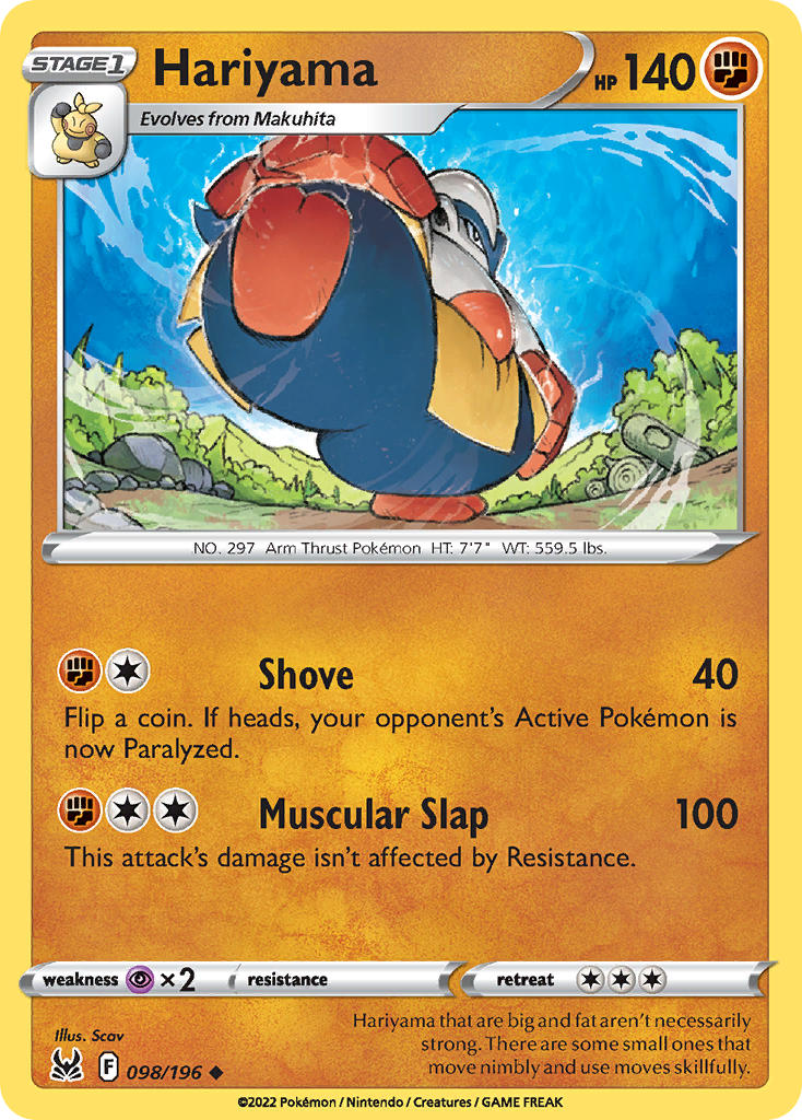 Hariyama 098/196