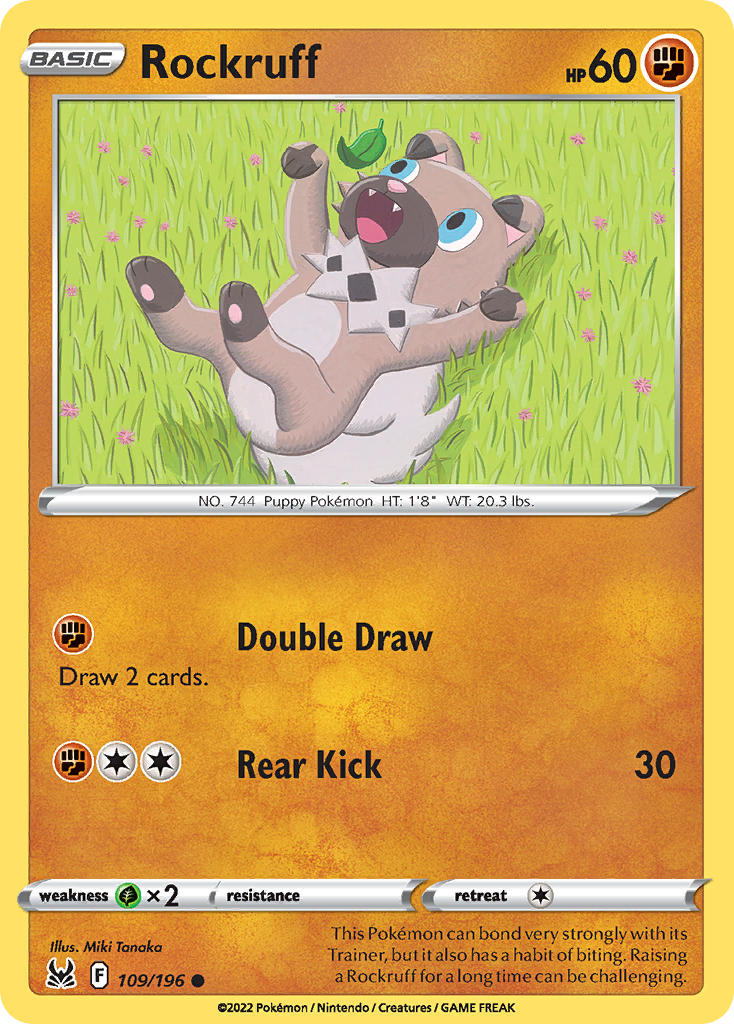 Rockruff 109/196
