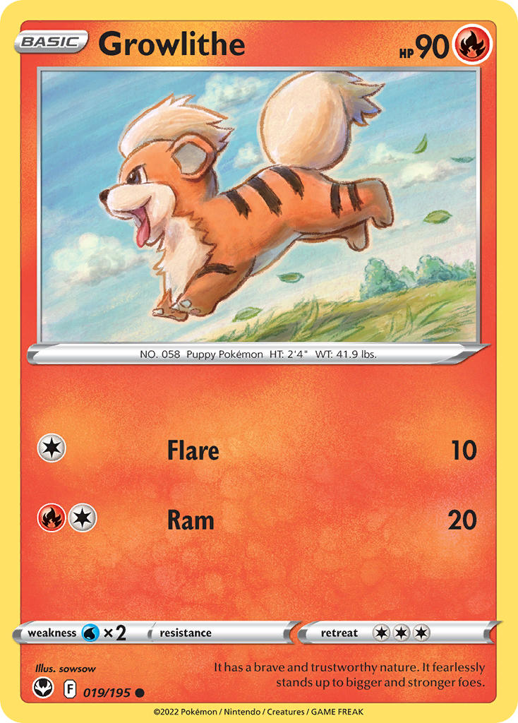 Growlithe 019/195