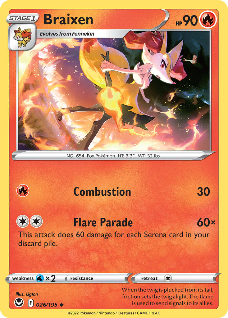 Braixen 026/195