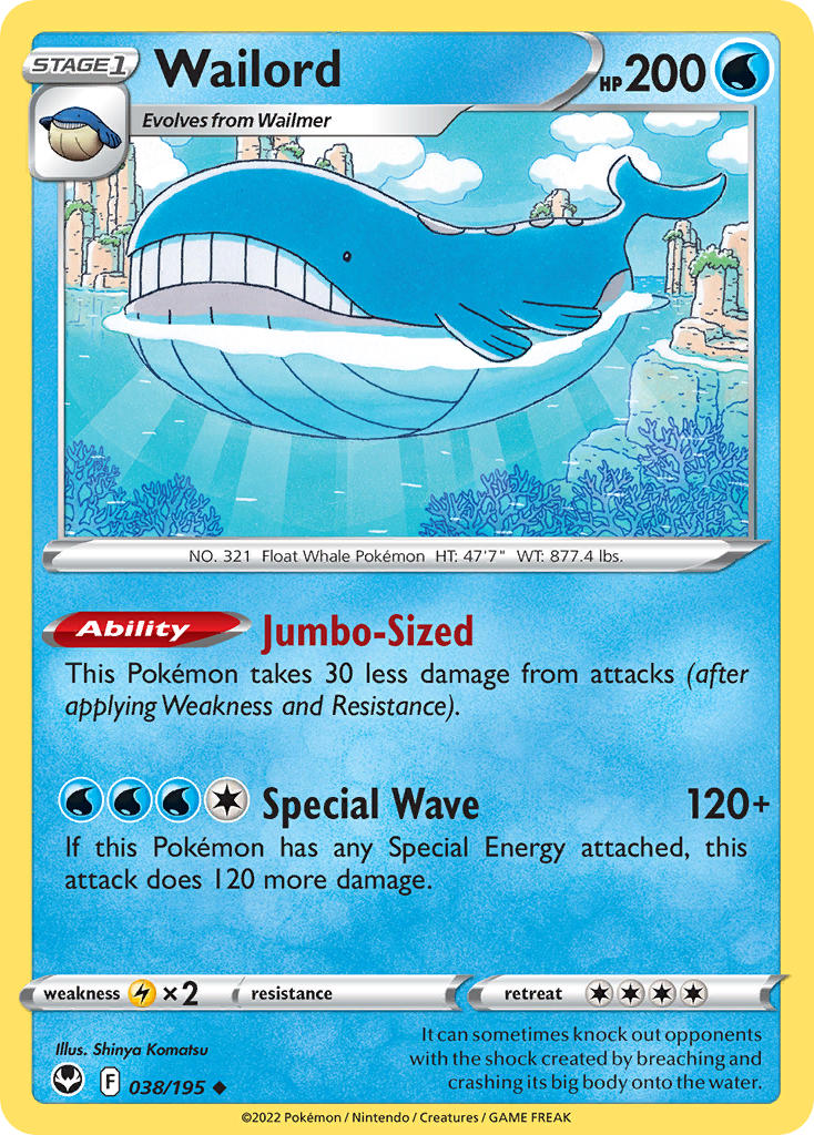 Wailord 038/195
