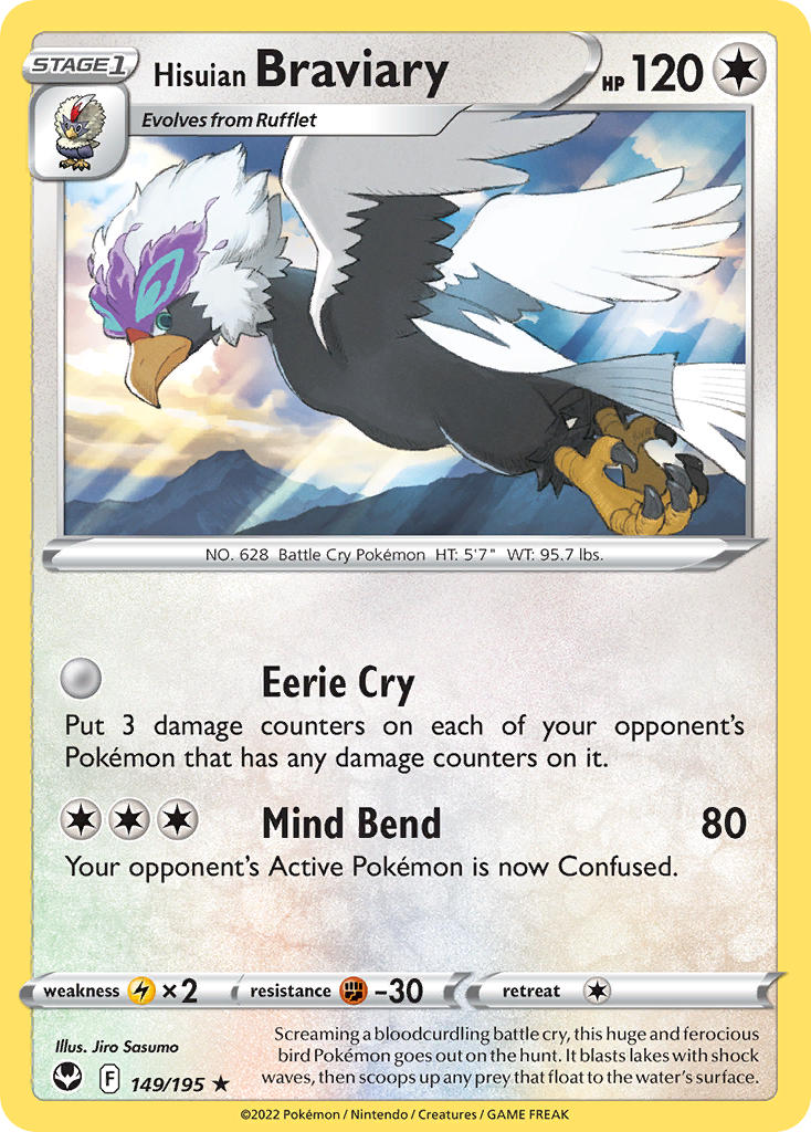 Hisuian Braviary 149/195