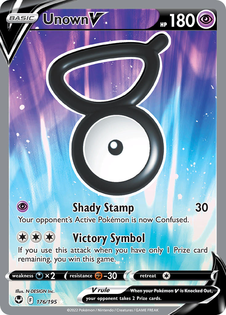 Unown V 176/195