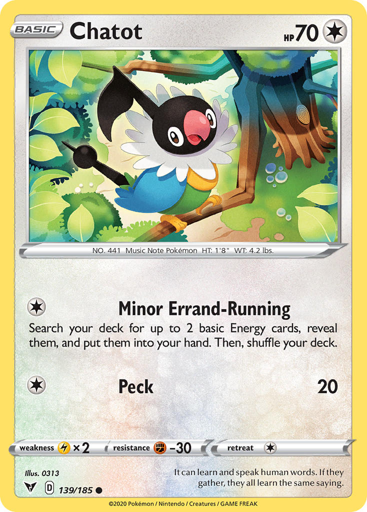 Chatot 139/185