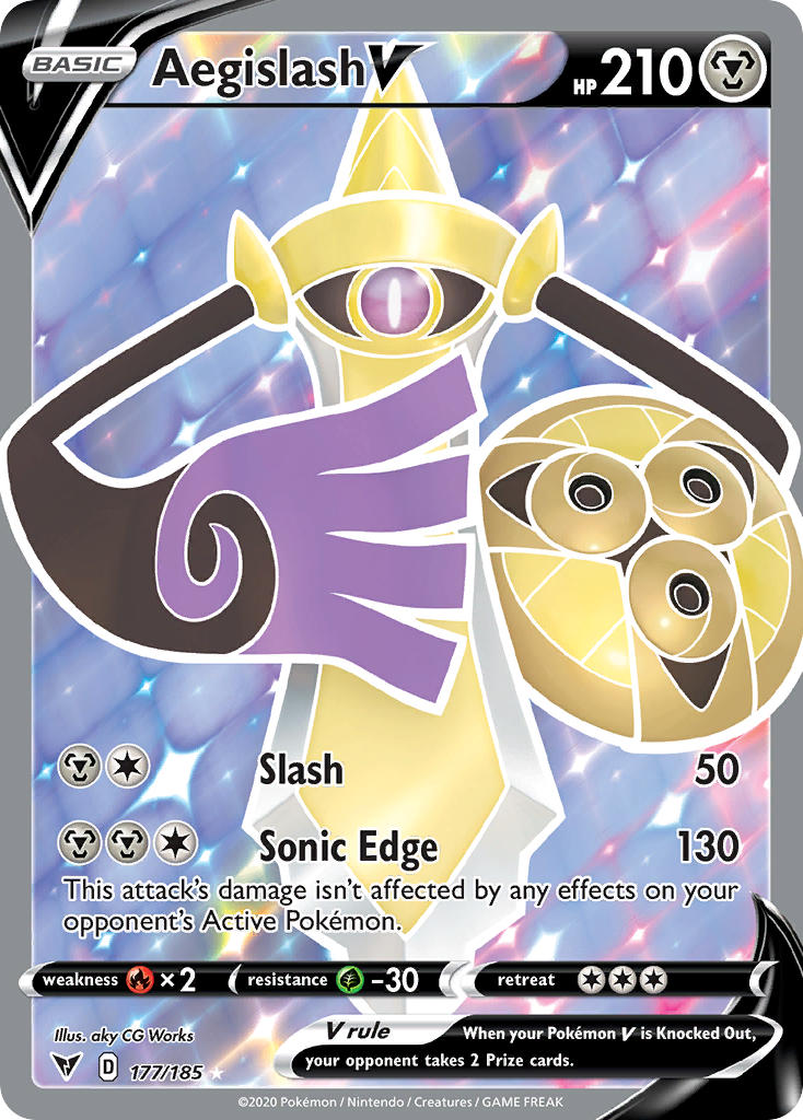 Aegislash V 177/185
