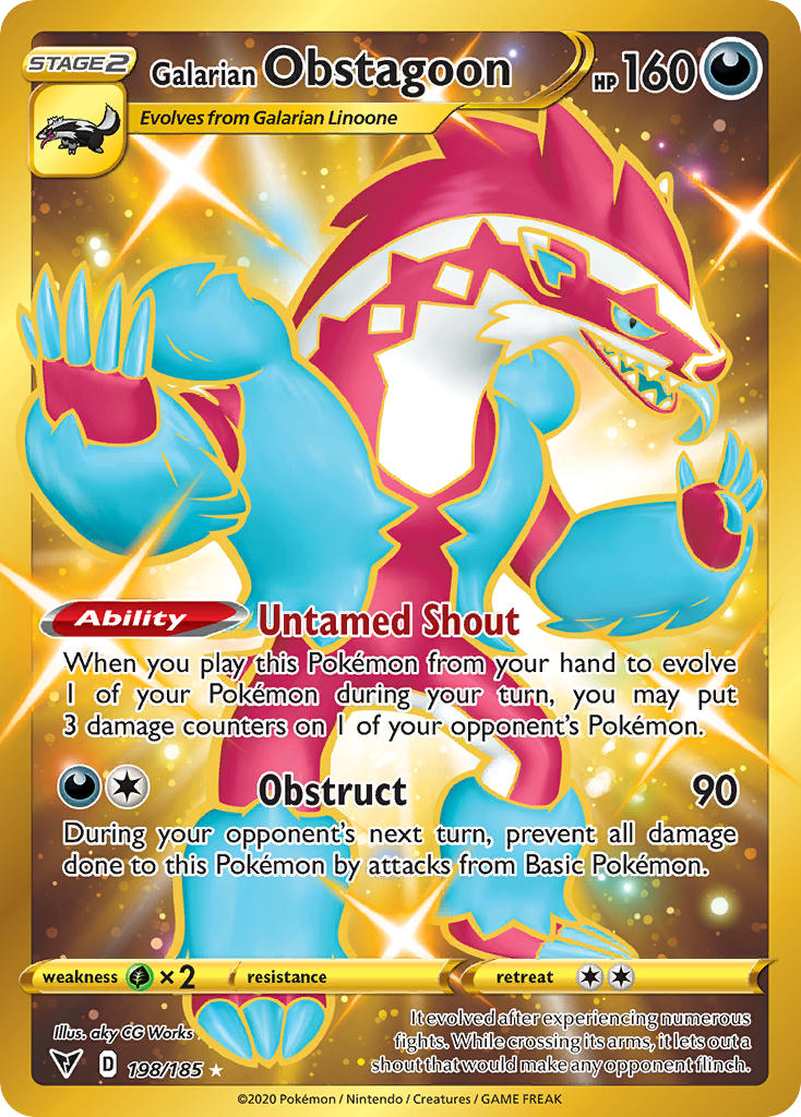 Galarian Obstagoon 198/185
