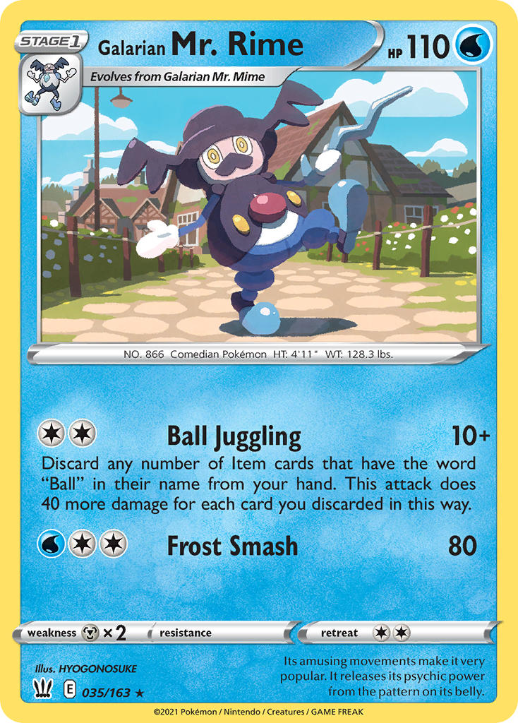 Galarian Mr. Rime 035/163