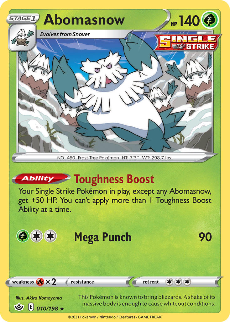Abomasnow 010/198