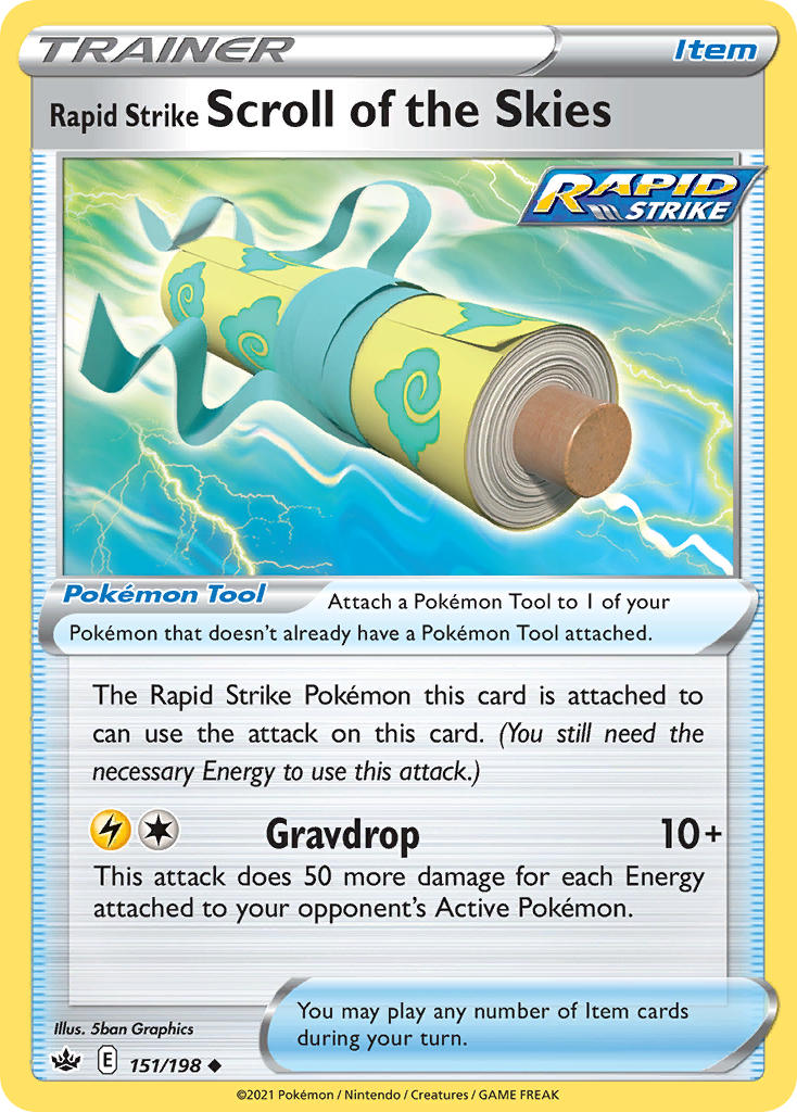 Rapid Strike Scroll of the Skies 151/198
