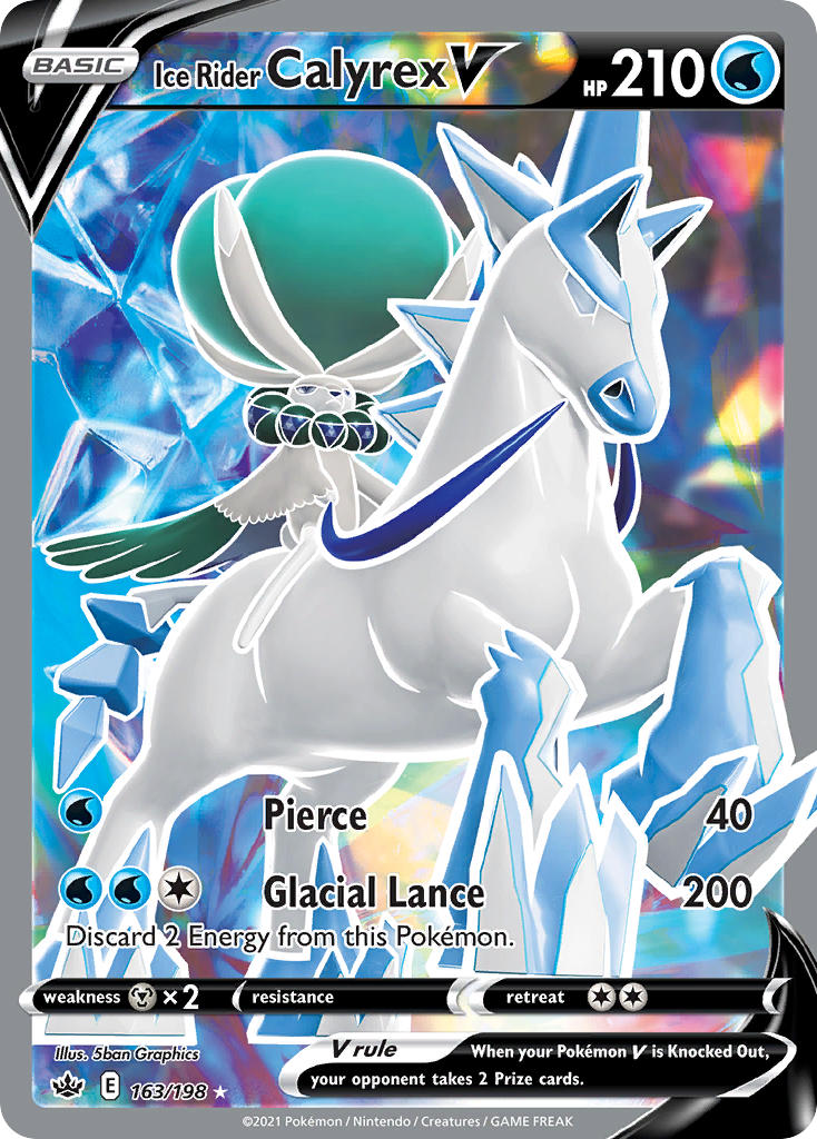 Ice Rider Calyrex V 163/198
