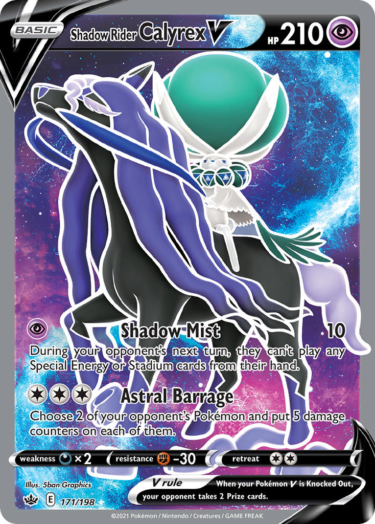 Shadow Rider Calyrex V 171/198