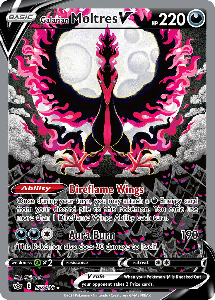 Galarian Moltres V 177/198