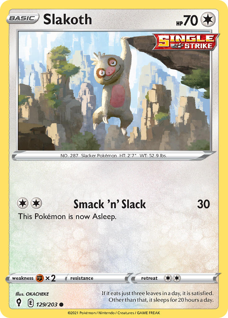 Slakoth 129/203
