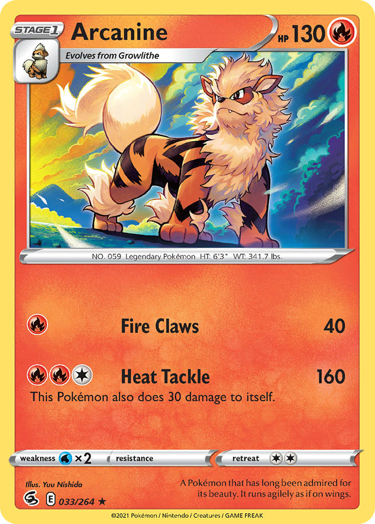 Arcanine 033/264