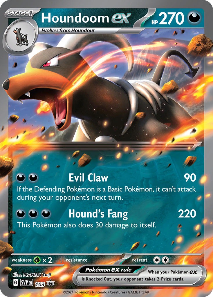 Houndoom ex 103