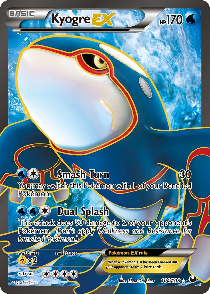 Kyogre EX 104/108