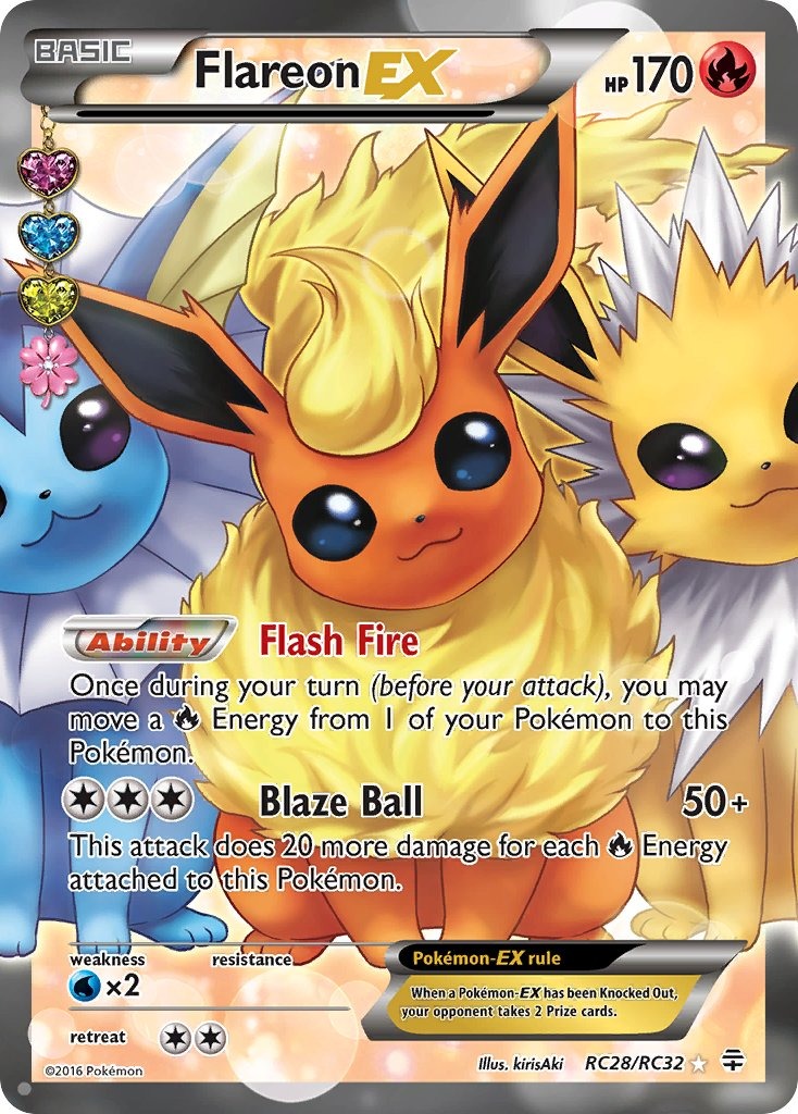 Flareon EX RC28/RC32