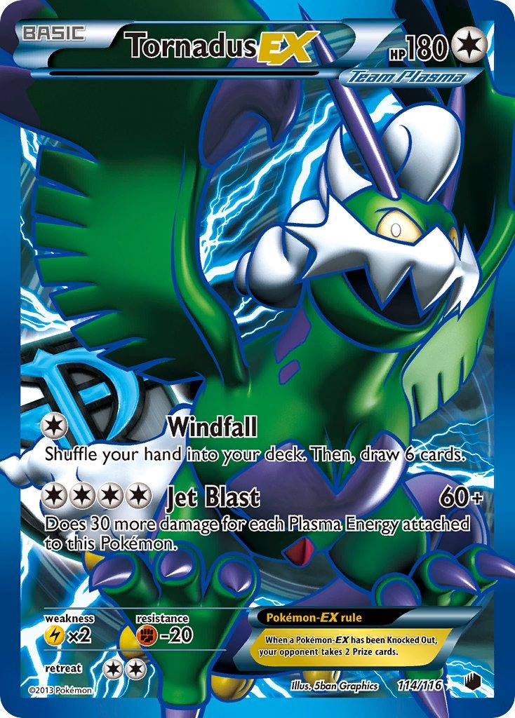 Tornadus EX 114/116