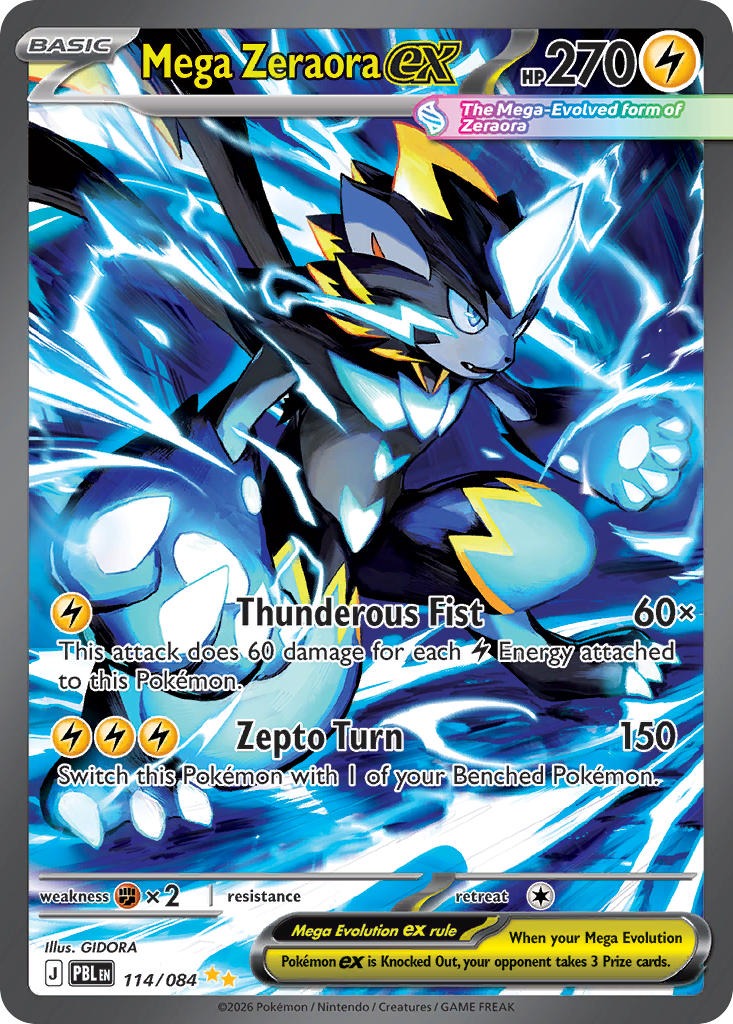 Mega Zeraora ex 114/84