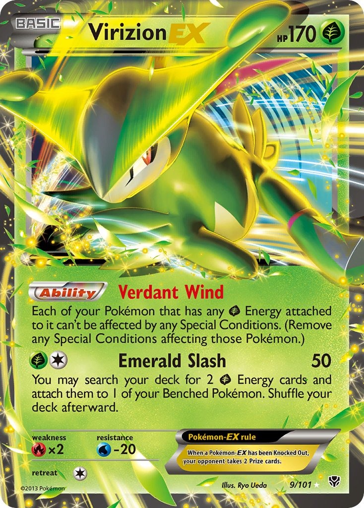Virizion EX 9/101