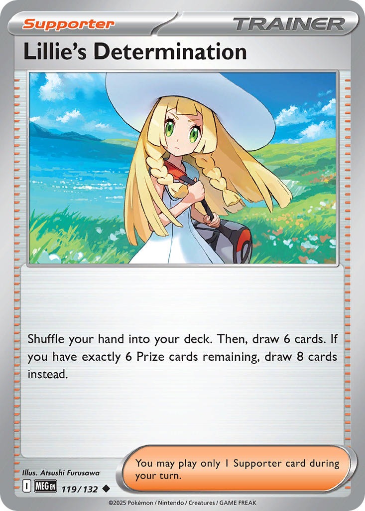 Lillie’s Determination 119/132