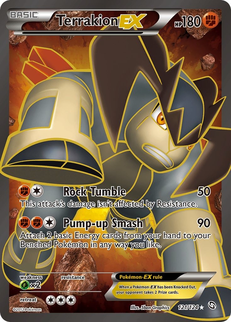 Terrakion EX 121/124